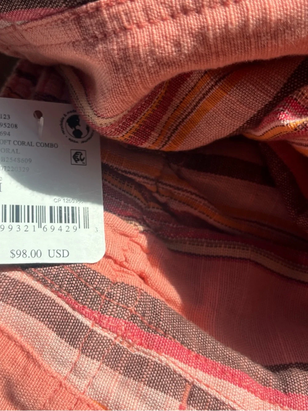 Free People - Day's End Linen Striped Pull-On Pants - Picture 6 of 6